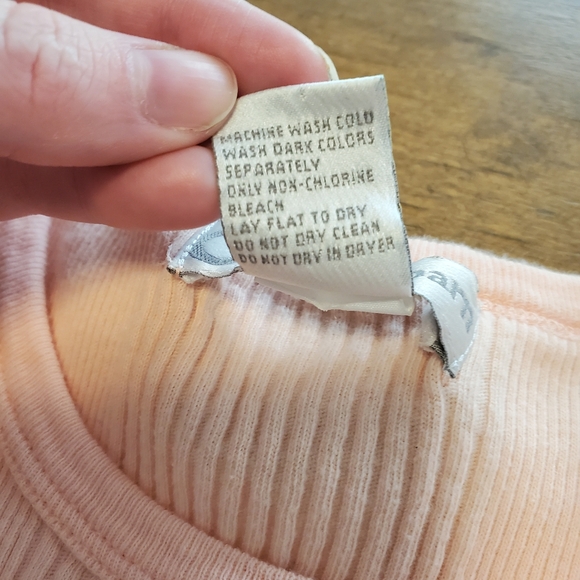 Peachy Pink Vintage Stretch Sleeveless 90s Y2k Top Large Dress Barn - Picture 6 of 9